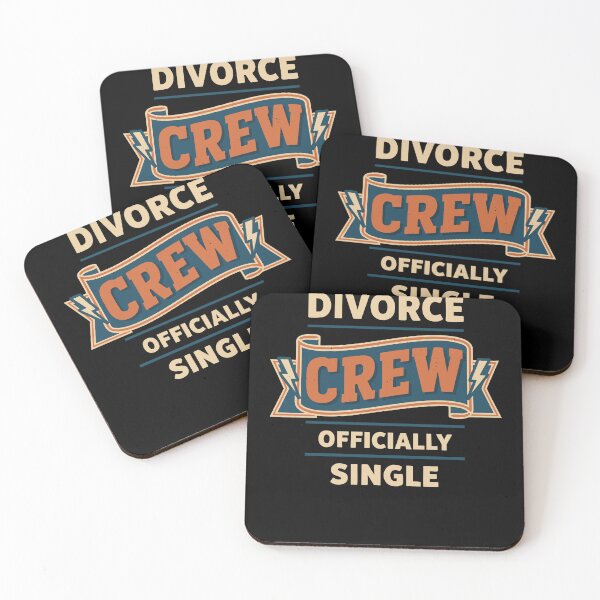 Item preview, Divorce Crew Officially Single Divorce Party Newly designed and sold by LuminOrb.