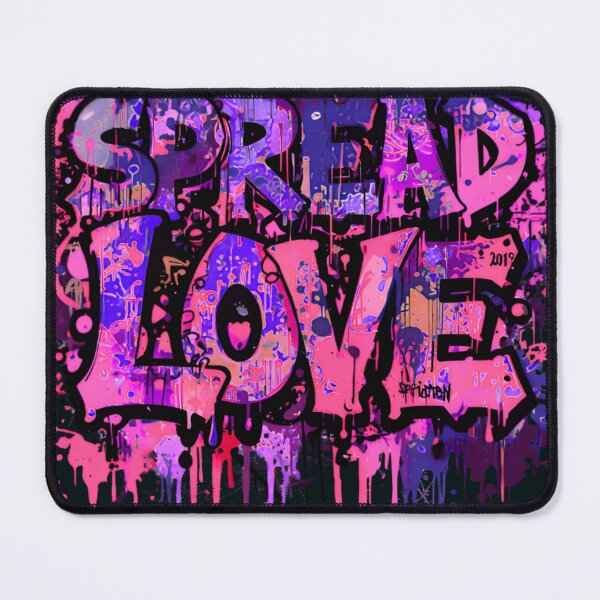 Item preview, Authentic Graffiti Vibes | Spread Love | Spray Paint Style designed and sold by typoinspired.