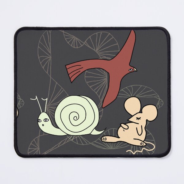 Item preview, Bird Mouse Snail designed and sold by LittleCatten.