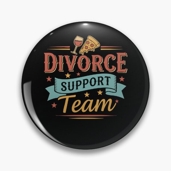 Item preview, Divorce Support Team Newly Divorced Divorce Party designed and sold by LuminOrb.