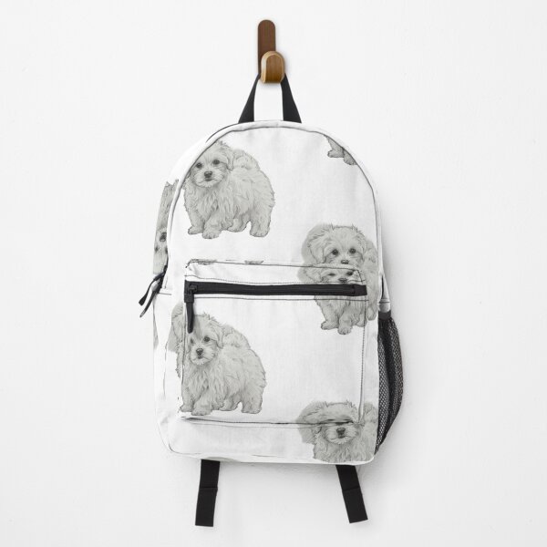 Item preview, Fluffy Bichon Puppy Pencil Sketch designed and sold by EventPulse.
