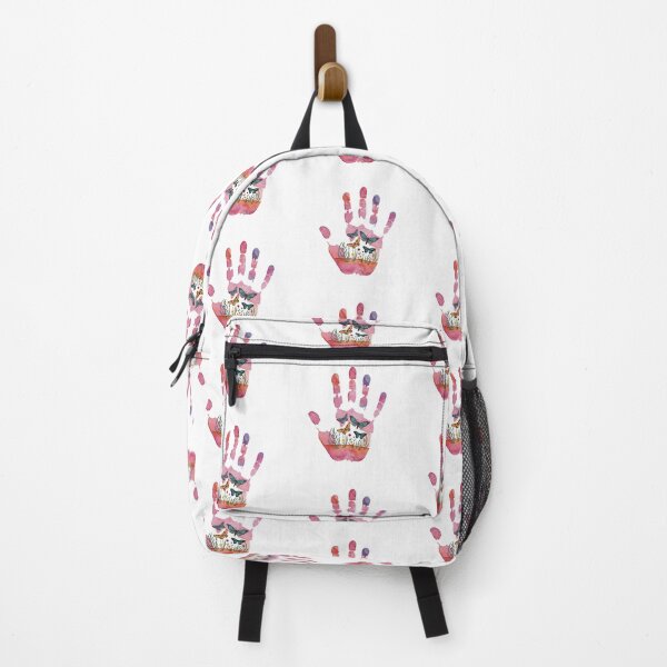 Item preview, Handprint with wildflowers and butterfly  designed and sold by uunaa.