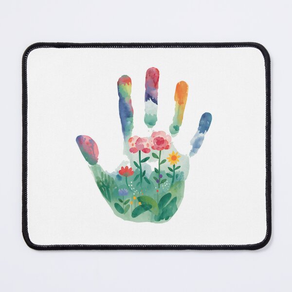 Item preview, Handprint and flowers designed and sold by uunaa.