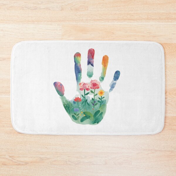 Item preview, Handprint and flowers designed and sold by uunaa.