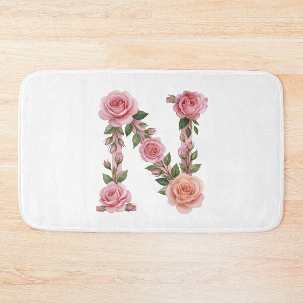 Item preview, Floral Letter N designed and sold by Avenelle.