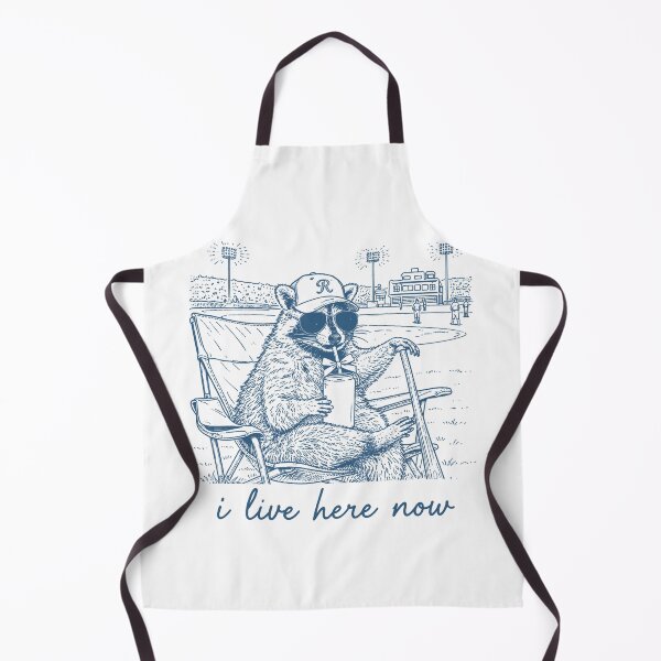 Item preview, Raccoon Meme I Live Here Now, Baseball Season, Sport Lover designed and sold by vintagearttee.