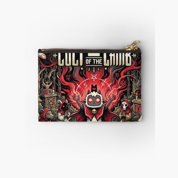Item preview, Cult of the Lamb Lambert Red Crown Cult Builder Portrait designed and sold by Senpaiwaves.