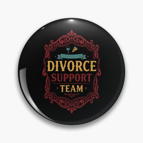 Item preview, Divorce Support Team Newly Divorced Divorce Party designed and sold by LuminOrb.