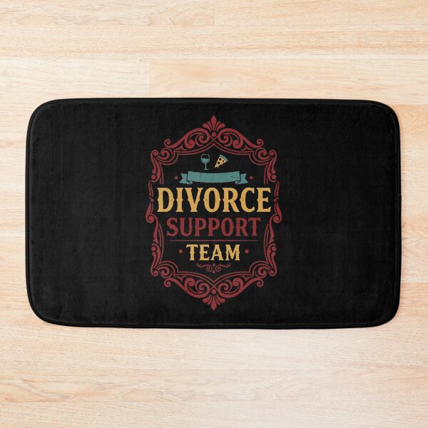 Item preview, Divorce Support Team Newly Divorced Divorce Party designed and sold by LuminOrb.