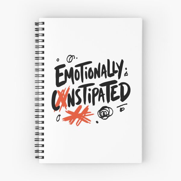 Item preview, Emotionally Constipated Dark Humor Quote designed and sold by IslandTyped.