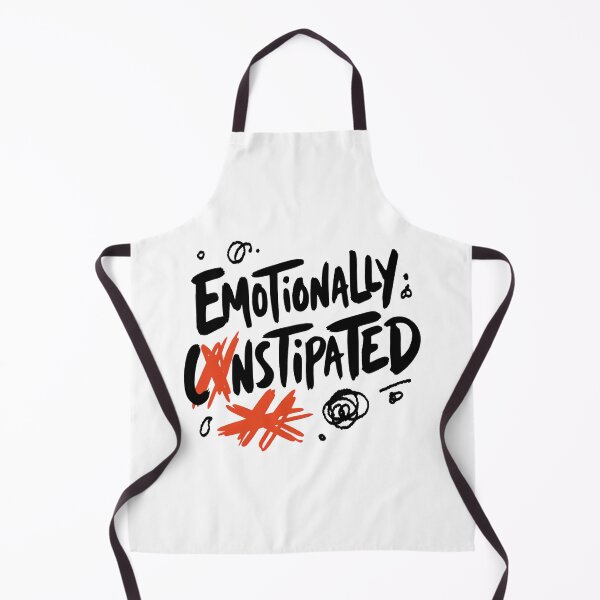 Item preview, Emotionally Constipated Dark Humor Quote designed and sold by IslandTyped.