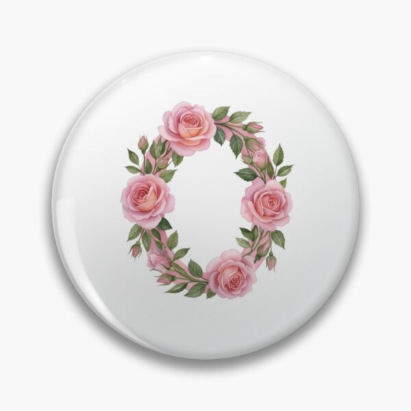 Item preview, Floral Letter O designed and sold by Avenelle.
