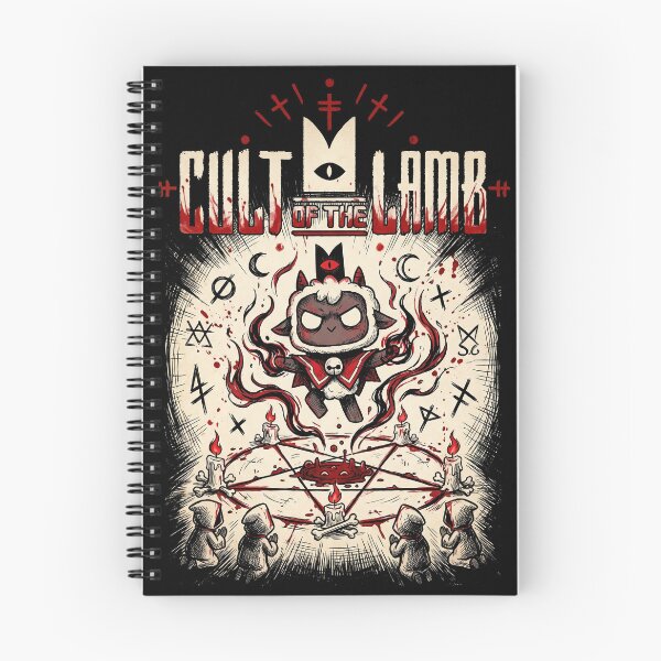 Item preview, Cult of the Lamb Cult Leader Red Crown Sacrifice Portrait designed and sold by Senpaiwaves.