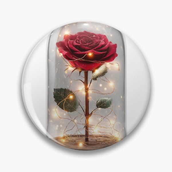 Item preview, Enchanted Eternal Rose Cloche Mother's Day Floral Art designed and sold by BigStar-Cart.