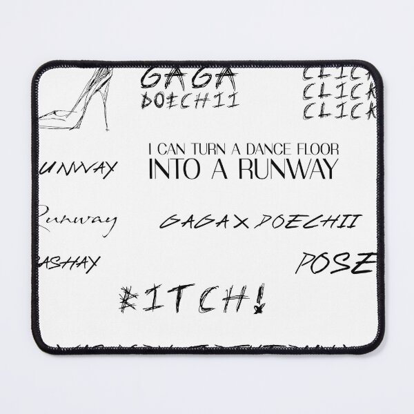 Item preview, Lady Gaga x Doechii New song RUNWAY sticker set, The Devil Wears Prada designed and sold by TaylorDelGaga.