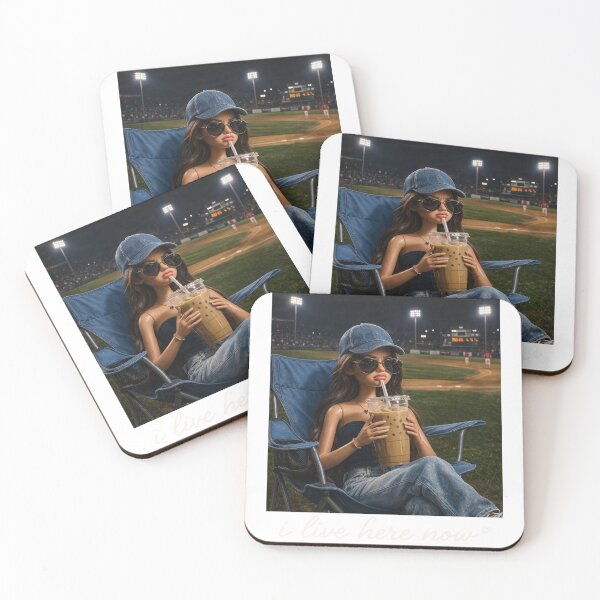 Item preview, Copy of Doll Meme I Live Here Now, Baseball Season, Tis The Season designed and sold by vintagearttee.
