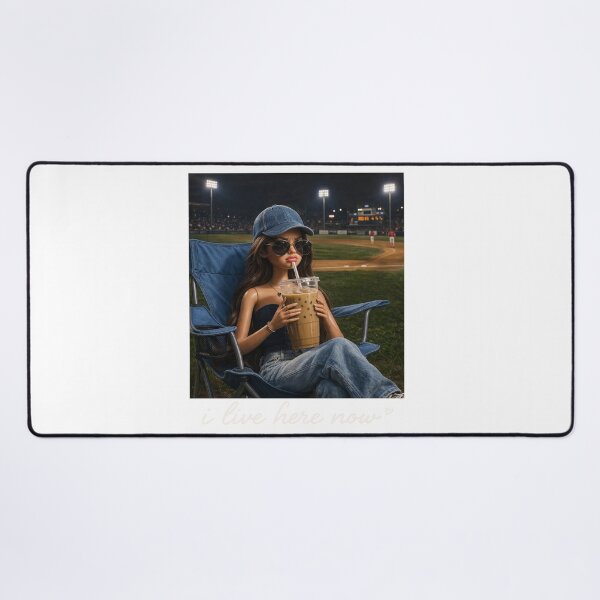 Item preview, Copy of Doll Meme I Live Here Now, Baseball Season, Tis The Season designed and sold by vintagearttee.