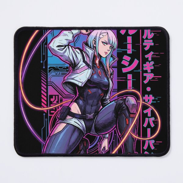 Item preview, Cyberpunk Edgerunners Lucy Netrunner Monowire Portrait designed and sold by Senpaiwaves.