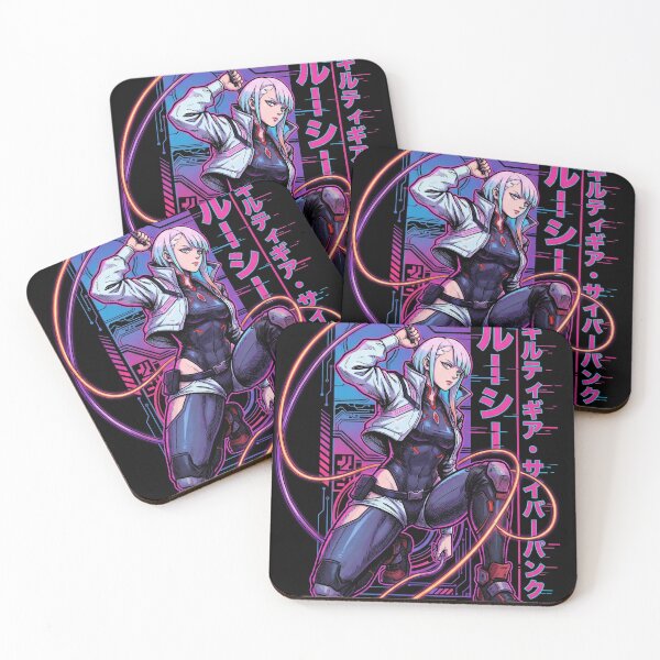 Item preview, Cyberpunk Edgerunners Lucy Netrunner Monowire Portrait designed and sold by Senpaiwaves.