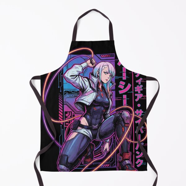 Item preview, Cyberpunk Edgerunners Lucy Netrunner Monowire Portrait designed and sold by Senpaiwaves.