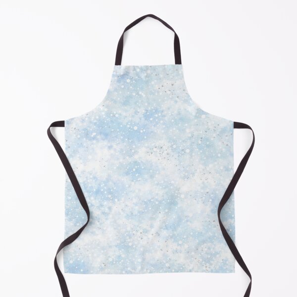 Item preview, Light Blue Silver Batik Pattern, Clean Airy Texture designed and sold by AureliasDesignStudio.