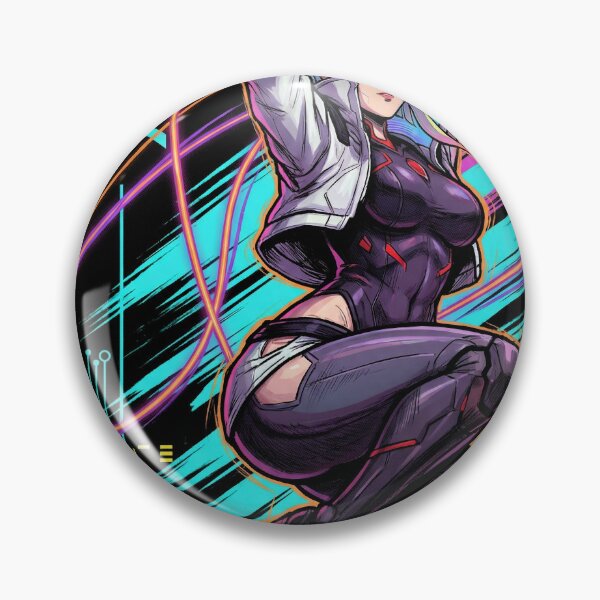 Item preview, Lucy Cyberpunk Edgerunners Pastel Rainbow Hair Netrunner Design designed and sold by Senpaiwaves.