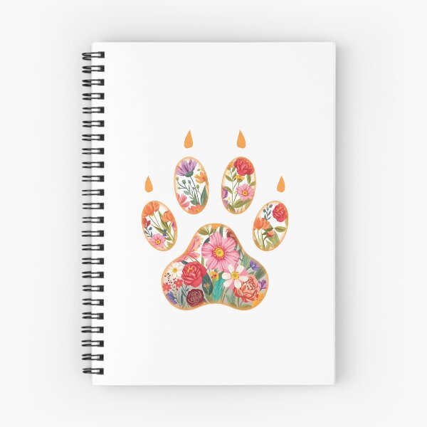 Item preview, Floral Paw Print  designed and sold by uunaa.