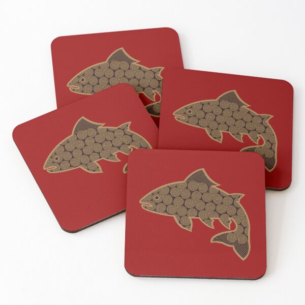 Item preview, Salmon of Knowledge Celtic Knot designed and sold by Kelly's Bits And Bobs.