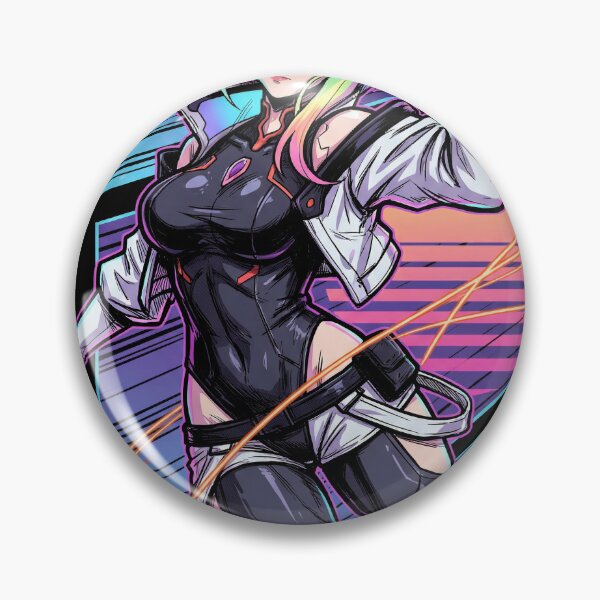 Item preview, Cyberpunk Edgerunners Lucy White Jacket Black Leotard Icon designed and sold by Senpaiwaves.