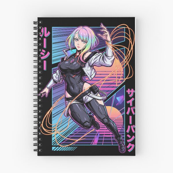 Item preview, Cyberpunk Edgerunners Lucy White Jacket Black Leotard Icon designed and sold by Senpaiwaves.