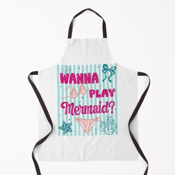 Item preview, Couquette Stripeds Wanna Play Mermaids, Summer Season designed and sold by vintagearttee.