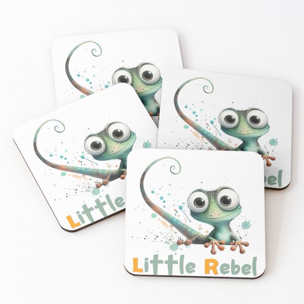 Item preview, Cute Lizard Little Rebel  designed and sold by ANNAE*.