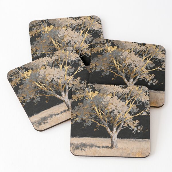 Item preview, Golden tree in a field designed and sold by paulrommer.