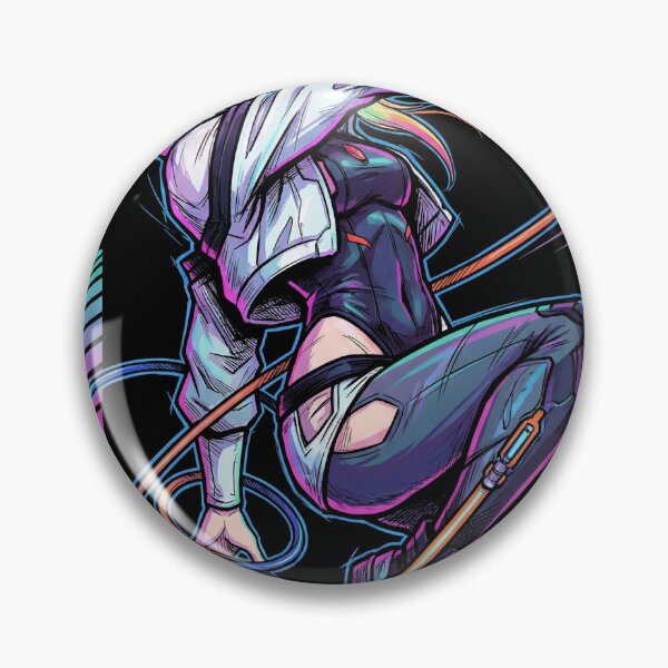 Item preview, Lucy Cyberpunk Edgerunners Red Purple Eyes Street Samurai Icon designed and sold by Senpaiwaves.