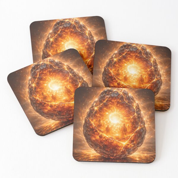 Item preview, KINSORO – El Huevo del Origen Ardiente designed and sold by KINSPIREWOLFBAT.