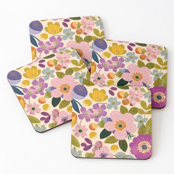 Item preview, Vintage Flowers Pattern designed and sold by xiao xuans.