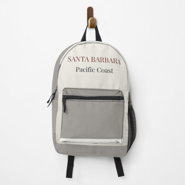 Item preview, Santa Barbara Pacific Coast Minimal Travel Typography Design designed and sold by onubi.