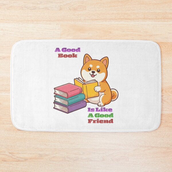 Item preview, A Good Book Is Like A Good Friend. designed and sold by Dinasshop.