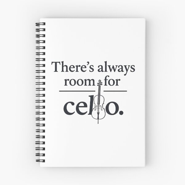 Item preview, Minimalist Cello Art with Motivational Quote designed and sold by PandaTShirtShop.