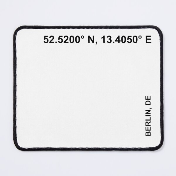 Item preview, Berlin Coordinates Black Font designed and sold by Cityzen of the World.