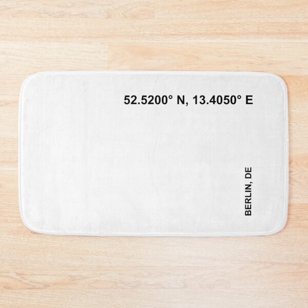 Item preview, Berlin Coordinates Black Font designed and sold by Cityzen of the World.