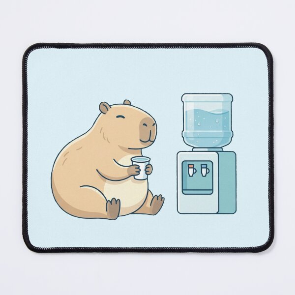 Item preview, Stay Hydrated, Little Friend | Cute Capybara Water Cooler designed and sold by Paws And Pause.