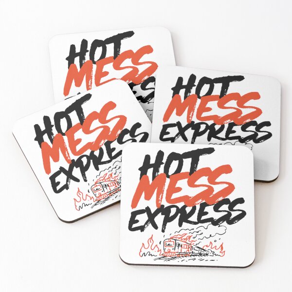 Item preview, Hot Mess Express Chaotic Energy Quote designed and sold by IslandTyped.