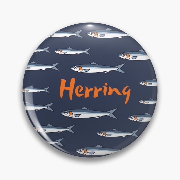 Item preview, Herring Fish Illustration designed and sold by AnulaArt.