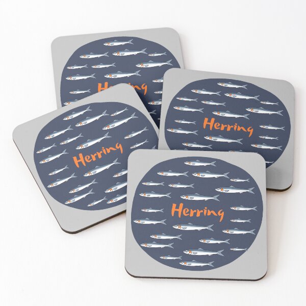 Item preview, Herring Fish Illustration designed and sold by AnulaArt.
