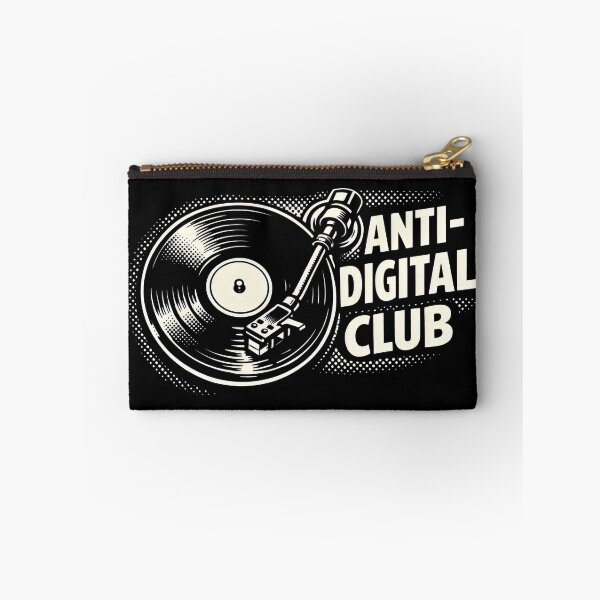 Item preview, Anti-Digital Club Vinyl Record Retro designed and sold by SplashTastic.