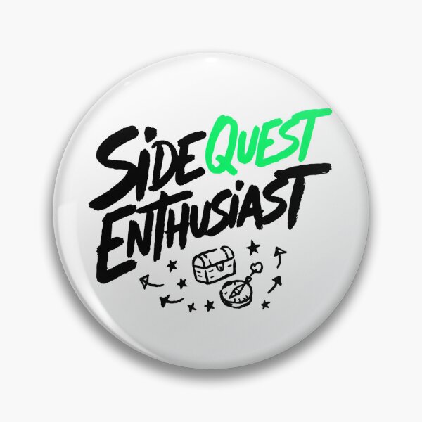 Item preview, Side Quest Enthusiast Gamer Humor Design designed and sold by IslandTyped.