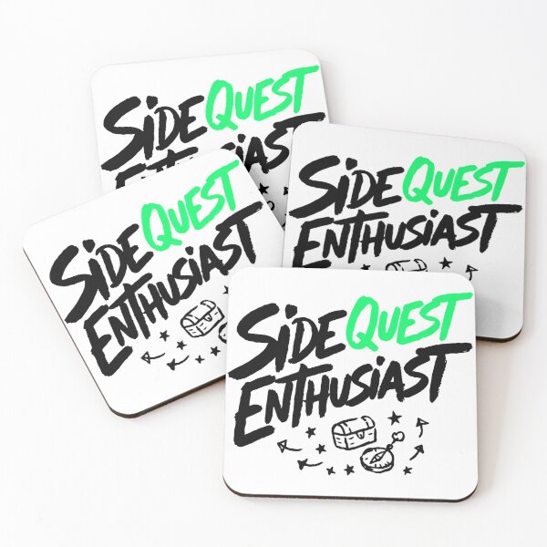Item preview, Side Quest Enthusiast Gamer Humor Design designed and sold by IslandTyped.