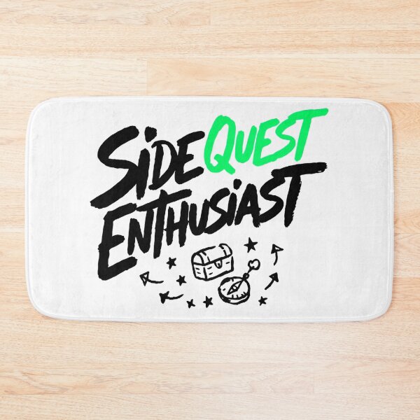 Item preview, Side Quest Enthusiast Gamer Humor Design designed and sold by IslandTyped.