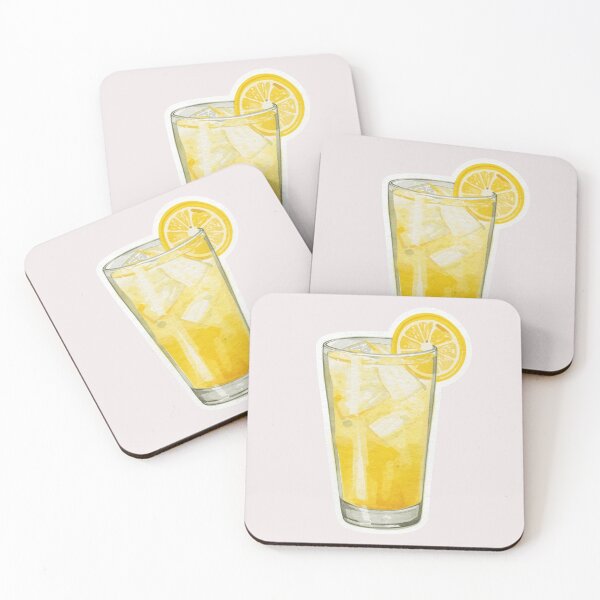Item preview, Glass of Lemon Water  designed and sold by PamLeeDesign.